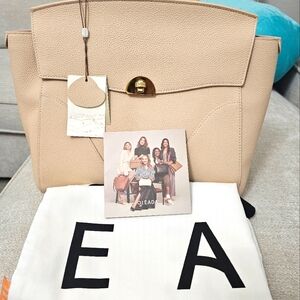 Oleada Wavia Bag Blush Pebbled Leather NWT